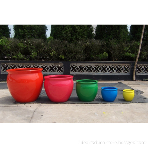 wholesale fiberglass planters